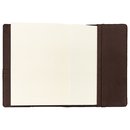 Notizbuch 22x16cm MUSA Aubergine, Upcycling