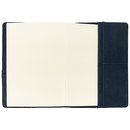 Notizbuch 22x16cm MUSA petrol, Upcycling