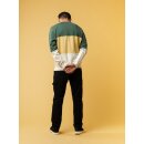 Sweatshirt MANOJ XL green/sunshine/cream