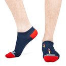 Socken Ankle Space Rocket