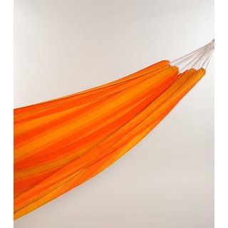 DOPPELH&Auml;NGEMATTE BW orange, handgewebt,250x200,150 kg