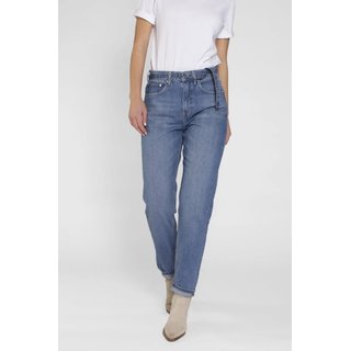 Damenjeans Nora Loose Tapered Medium Blue
