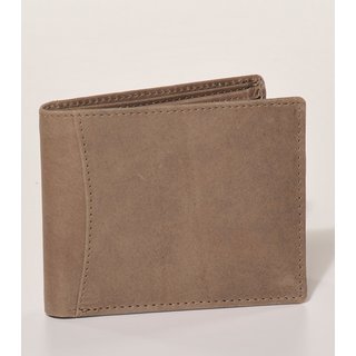 M&Auml;NNERB&Ouml;RSE &Ouml;koleder, schlamm, 11x9cm, 2 Steckf&auml;cher