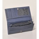 DAMENB&Ouml;RSE &Ouml;koleder blau, 19x10cm, Rindsleder