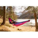 Reiseh&auml;ngematte DOUBLE Pink - Purple