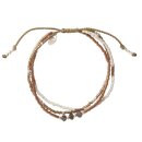 Gentle Rauchquarz Silber Armband 