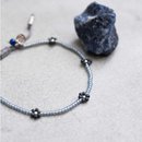 Sunshine Lapislazuli Silber Armband