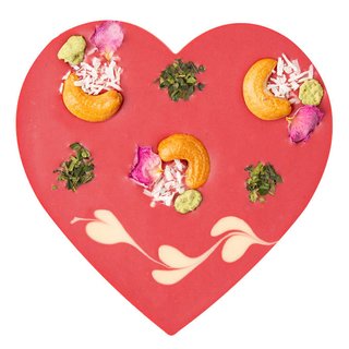 Mi-Xing - Herz Vegan Himbeer-Kokos mit Krokant