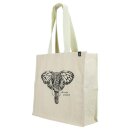 Einkaufstasche ELEFANT to FLY, Canvasstoff
