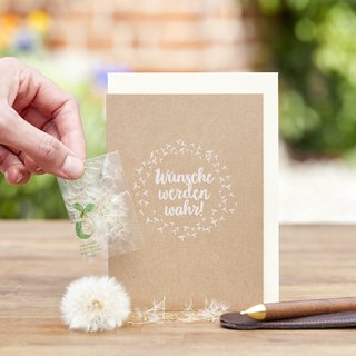 Gru&szlig;karte - W&uuml;nsche werden wahr