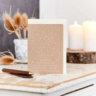 Gru&szlig;karte - Schirmchen auf der Reise