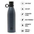 Hot&amp;Cold Vacuum Bottle BLACK 800ml