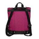 Rucksack Schultertasche 3in1 SANGUINE, Baumwoll-Canvas