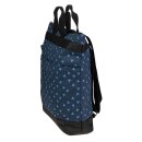 Rucksack Schultertasche 3in1 TRINIDAD, Baumwoll-Canvas