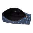 Stiftetasche TRINIDAD blau, Baumwoll-Canvas