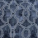 Schal arabische Fliesen 180x100cm, blau, Bio-Baumwolle