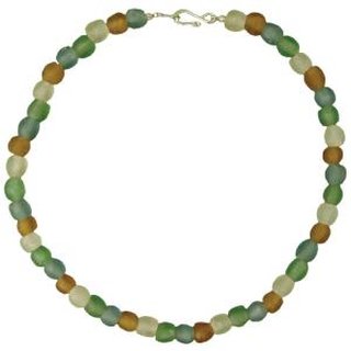 Kette GLASS PEARLS rainbow