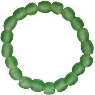 Armband GLASS PEARLS moss