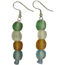 Ohrringe GLASS PEARLS rainbow