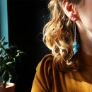 Ohrringe GLASS PEARLS DANGLE ocean