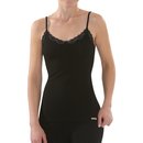 Unterhemd Spaghettitr&auml;ger schwarz 40