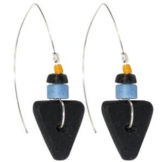 Ohrringe FAST FORWARD black