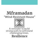 Armband ADINKRA MFRAMADAN brown