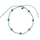 Daisy Lapislazuli Fu&szlig;kettchen -gr&uuml;n