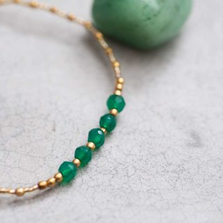 Confetti Aventurin Gold Fu&szlig;kettchen