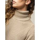 Rippstrick Rollkragenkleid ABAZIN