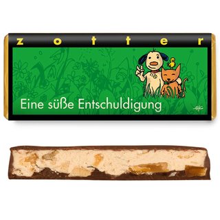 Eine s&uuml;&szlig;e Entschuldigung