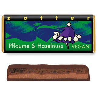Pflaume &amp; Haselnuss - vegan