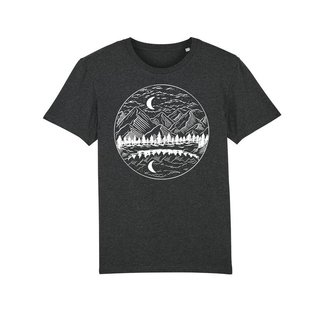 Mountains by night - T-Shirt Herren 