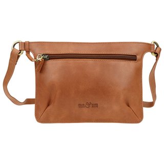 Gurteltasche Vintage-ELEGANCE braun, Rindsleder