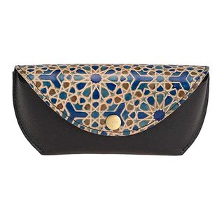 Brillenetui MAHAL Ziegen-/ Rindsledermix