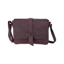 Handtasche Vintage-SUNITA klein bordeaux, Rindsleder