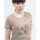 Fahrradb&auml;r - T-Shirt Damen