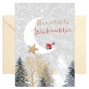 Doppelkarte mit Umschlag - Merry christmas to you