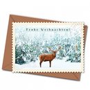 Postkarte mit Umschlag - Ich glaub ich steh im Wald