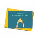 Postkarte mit Umschlag - Christmas Star