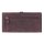 Brieftasche Vintage-SUNITA 19,5x10cm bordeaux, Rindsleder