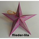 Dekostern flieder-lila