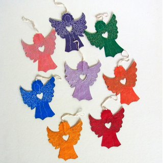 Geschenkanh&auml;nger - Engel  (8Stk.)