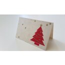 Tischk&auml;rtchen  mit Tannenbaum (10Stk.)