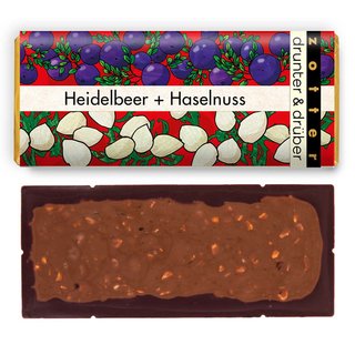 drunter &amp; dr&uuml;ber - Heidelbeer &amp; Haselnuss