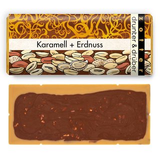 drunter &amp; dr&uuml;ber - Karamell &amp; Erdnuss