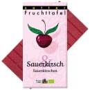 Frucht Tafel Sauerkirsch &amp; Sauerkirschen