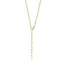 Halskette Kantha DRIZZLE, bunt, Textil mit Messing