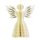 Baumschmuck Engel Seraphim 8cm weis-gold, Papier