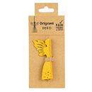 Baumschmuck Engel Seraphim 8cm altgold-gold, Papier